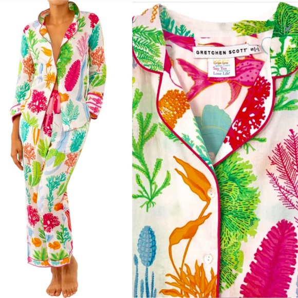 Gretchen Scott PJ Set - Sea Sway - Picture 4 of 16